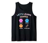 Let’s Learn Shape Hexagon Pentagon Octagon My-Mom is Gone Tank Top