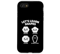 Let’s Learn Shapes Mom Is Gone Meme Joke Sarcasm Humor Case for iPhone SE (2020) / 7/8