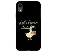 Let’s Learn Today Funny Goose Teacher Back to School Case for iPhone XR