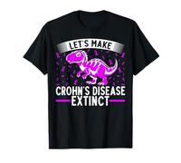 Let’s Make Crohn’s Disease Extinct Dinosaur Awareness T-Shirt