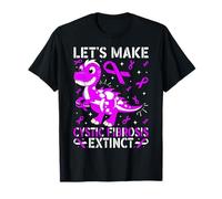 Let’s Make Cystic Fibrosis Extinct Dinosaur Awareness T-Shirt