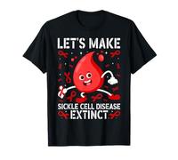 Let’s Make Sickle Cell Disease Extinct Dinosaur Awareness T-Shirt