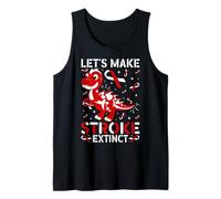 Let’s Make Stroke Extinct Dinosaur Awareness Tank Top