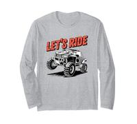 Let’s Ride Off Road ATV UTV Adventure Graphic Design Long Sleeve T-Shirt