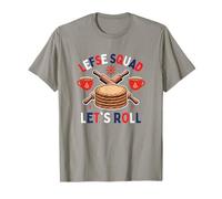 Let’s Roll Lefse Squad Funny Christmas Baking T-Shirt
