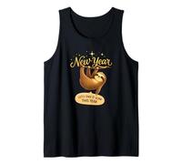 Let’s Take It Slow - Sloth New Year Tank Top