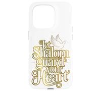 Let Shalom Guard Your Heart Case for iPhone 15 Pro
