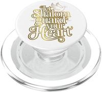 Let Shalom Guard Your Heart PopSockets PopGrip for MagSafe