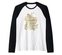 Let Shalom Guard Your Heart Raglan Baseball Tee