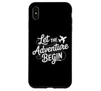 Let the Adventure Begin Airplane Flight Travel Case for iPhone XS Max