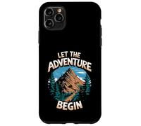 Let the Adventure Begin Minimalist Mountains Case for iPhone 11 Pro Max