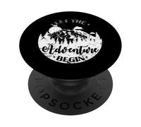 Let the Adventure Begin Mountains PopSockets Adhesive PopGrip