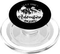 Let the Adventure Begin Mountains PopSockets PopGrip for MagSafe