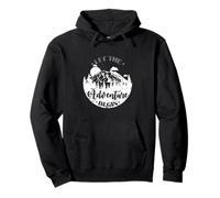 Let the Adventure Begin Mountains Pullover Hoodie