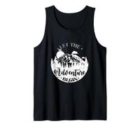 Let The Adventure Begin Mountains Tank Top