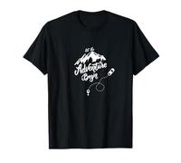 Let The Adventure Begin Traveler Entrepreneurs Digital Nomad T-Shirt