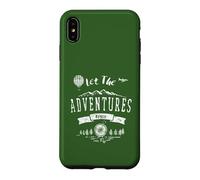 Let The Adventures Begin Traveling Road Trip Design Case for iPhone XS Max