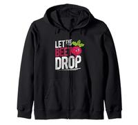 LET THE Beet DROP Beet Pun Zip Hoodie