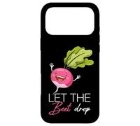 LET THE Beet Drop Funny Vegetable Pun Case for iPhone 17 Pro Max