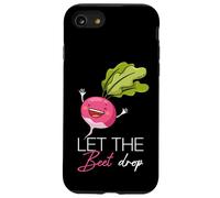 LET THE Beet Drop Funny Vegetable Pun Case for iPhone SE (2020) / 7/8