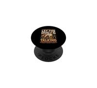 Let the Dog Do the Talking Hog Hunting Hunter PopSockets Adhesive PopGrip