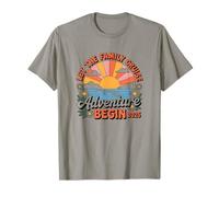Let The Family Cruise Adventure Begin 2025 Vacation T-Shirt