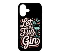 Let The Fun Be Gin Cocktail Lover Drinking Humor Gin Lover Case for iPhone 17