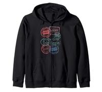 Let The Girls Trip Begin Matching 2026 Passport Stamp Time Zip Hoodie