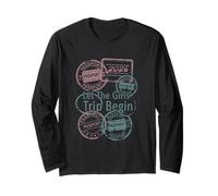 Let The Girls Trip Begin Matching Passport Long Sleeve T-Shirt