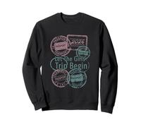 Let The Girls Trip Begin Matching Passport Sweatshirt