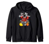 Let The-Good Times Boil Funny Crawfish Boil Mardi Gras Cajun Zip Hoodie