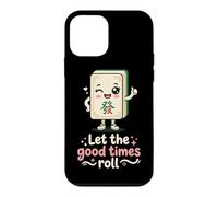 Let The Good Times Roll Mahjong Player Tile Game Strategy Case for iPhone 12 mini