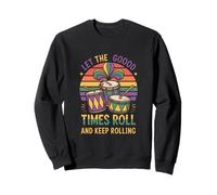 Let The Goood Times Roll And Keep Rolling Mardi Gras Sweatshirt