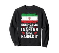Let The Iranian Girl Handle it Iran Flag Sweatshirt