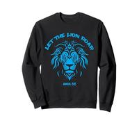 Let The Lion Roar Faithful Christian Scripture Sweatshirt