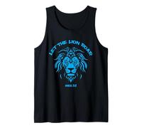 Let The Lion Roar Faithful Christian Scripture Tank Top