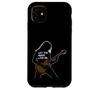 Let the Music Live On Guitar Heroes Forever Case for iPhone 11