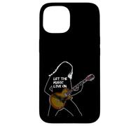 Let the Music Live On Guitar Heroes Forever Case for iPhone 15