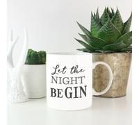 Let The Night Be Gin Mug