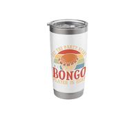 Let The Party Start The Bongo Player is Here Stainless Steel Insulated Tumbler