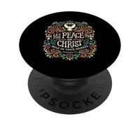 Let The Peace Of Christ Rule In Your Hearts Christian Faith PopSockets Adhesive PopGrip