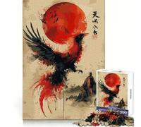 Let The Phoenix Reborn Jigsaw Puzzle 1000 Piece for Teenagers Memory Fit Neat Cut Home Play Perfect Decor (38x52cm)