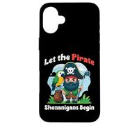 Let The Pirate Shenanigans Begin Golf Cute Boys Kids Toddler Case for iPhone 16 Plus