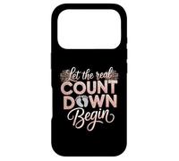 Let The Real Countdown Begin New Year Pregnancy Reveal Women Case for iPhone 17 Pro