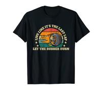 Let The Rubber Burn Go Kart Racing Motorsport T-Shirt