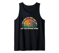 Let The Rubber Burn Go Kart Racing Motorsport Tank Top