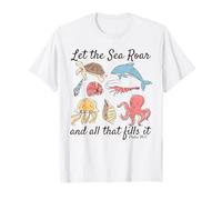 Let The Sea Roar Psalm 96:11 Sea Creatures T-Shirt