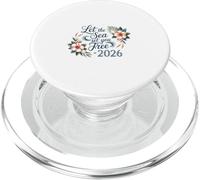Let The Sea Set You Free 2026 Cruise 2026 Voyage PopSockets PopGrip for MagSafe