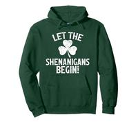 Let The Shenanigans Begin Funny Matching St. Patrick’s Day Pullover Hoodie