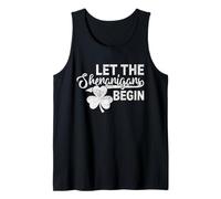 Let The Shenanigans Begin Funny St. Patrick’s Day Matching Tank Top